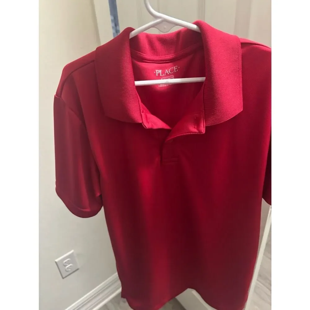 The Children's Place Bright Red Polo